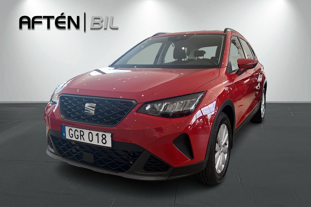 Seat Arona 1.0 EcoTSI DSG 110hk | P-sensorer, Carplay, Demo