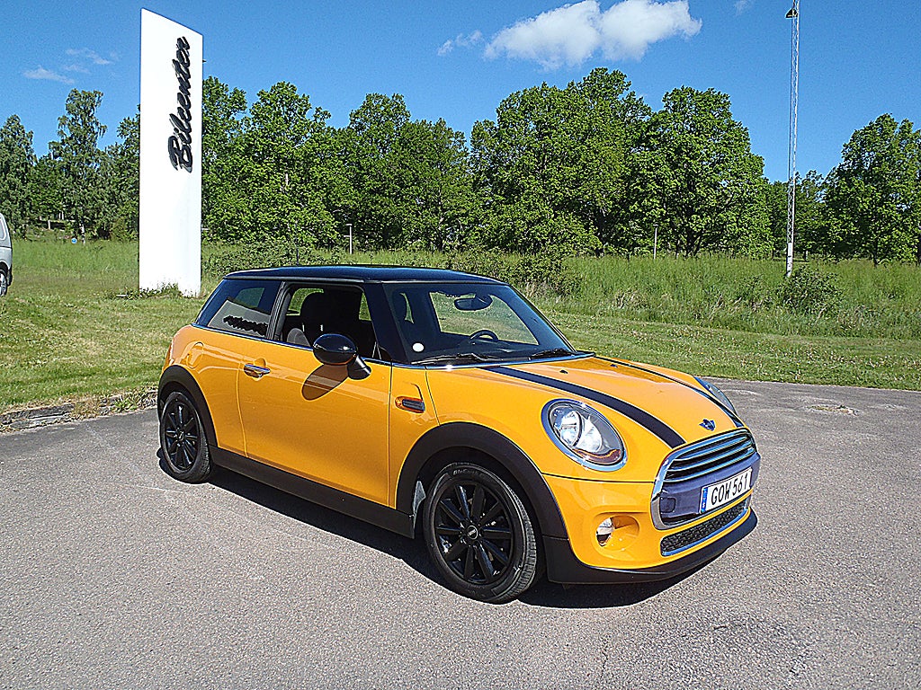 MINI Cooper 3-dörrars Pepper 136hk, 1 ägare, Fullservad