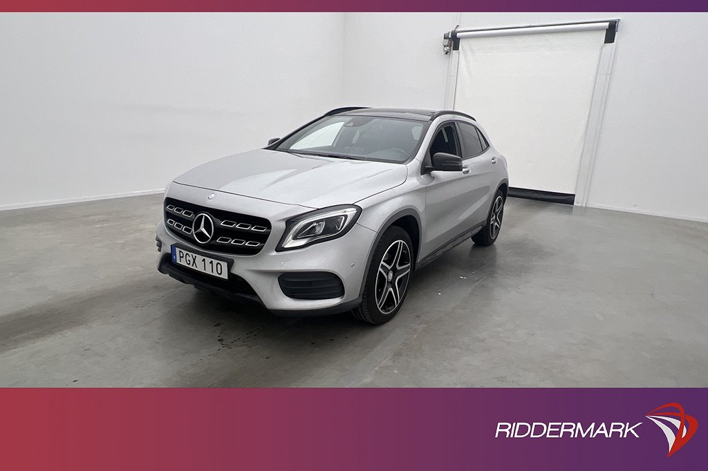 Mercedes-Benz GLA 220 4M AMG Pano H/K Värm Kamera Navi Drag