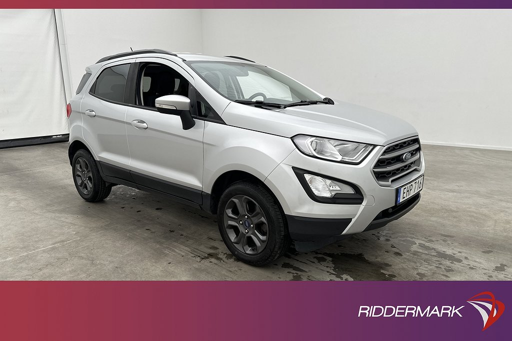 Ford Ecosport 1.0 EcoBoost 125hk Trend Sensorer Navi CarPlay