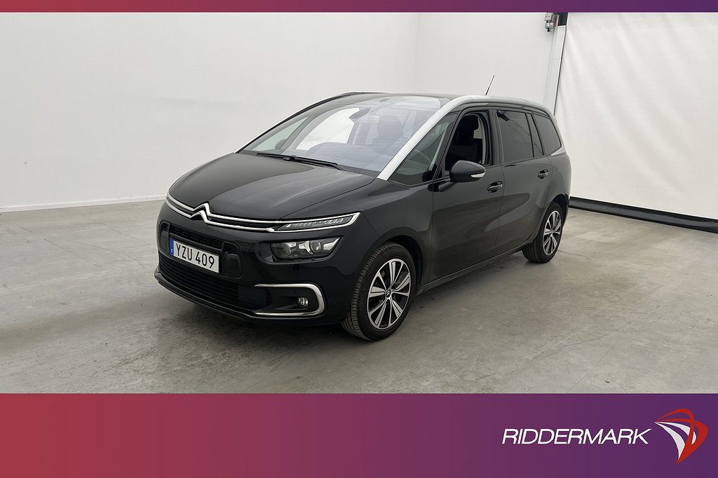 Citroën Grand C4 Picasso 1.2 e-THP 130hk 7-Sits Kamera Navi