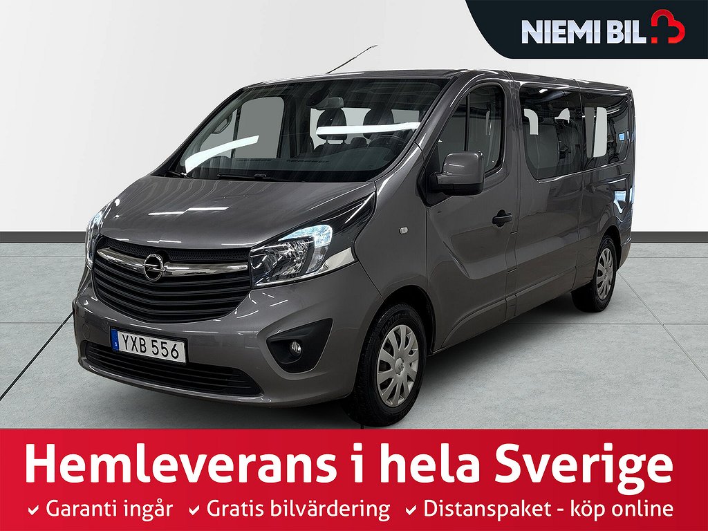 Opel Vivaro Kombi 2.9t 1.6 CDTI S&V-hjul/Bkamera/9-sits/MOMS