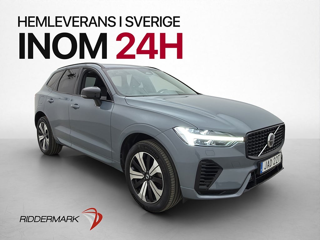 Volvo XC60 T6 350hk AWD Plus Dark MOMS Värm Pano Skinn Drag