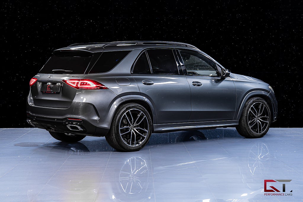 Mercedes-Benz GLE 300 d 4M AMG Pano Burmester 22" Drag Värmare Matrix ACC
