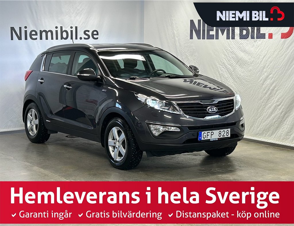 Kia Sportage 2.0 CRDi AWD S&Vdäck/Drag/Mvärm/Kamera/Nyservad