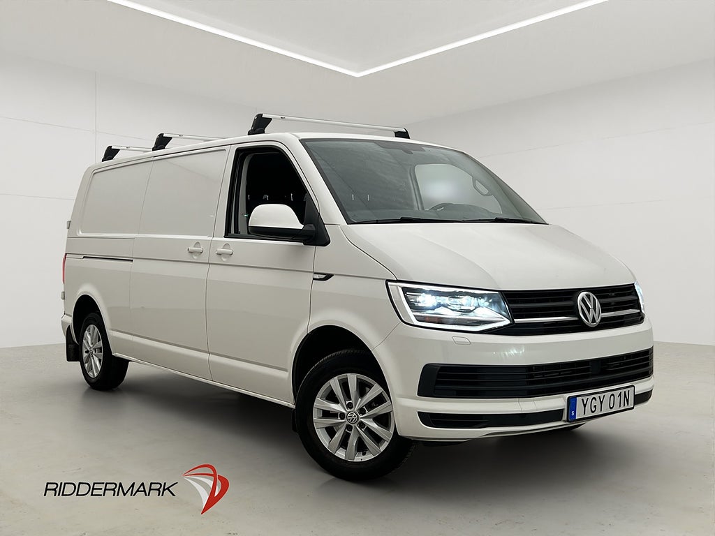 Volkswagen Transporter L2 2.0TDI Värm LED Drag 3-Sit CARPLAY
