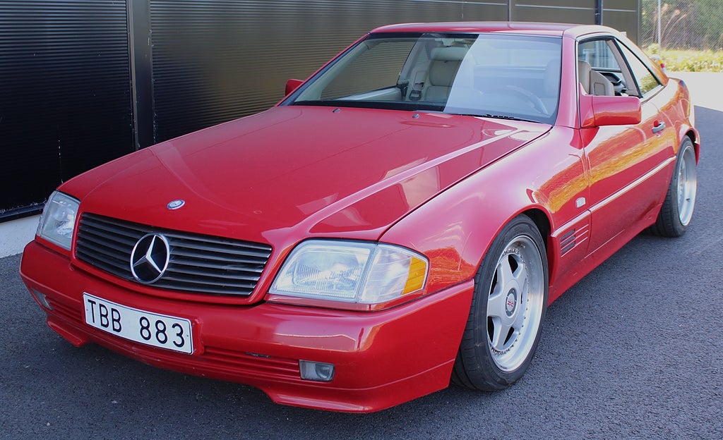Mercedes-Benz 500 SL Full Servicebok  Få ägare BILEN ÄR SÅLD