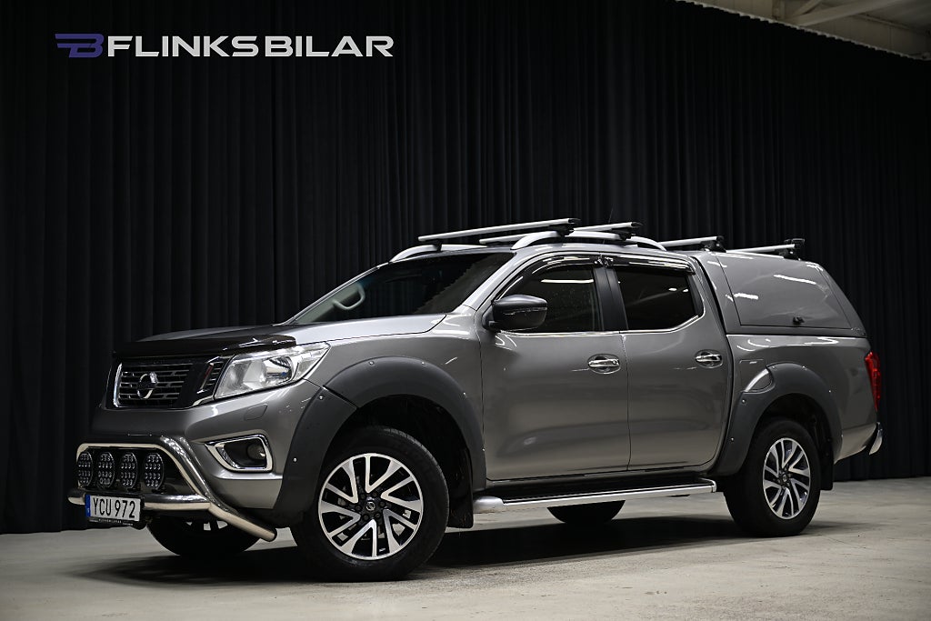 Nissan Navara 2.3 dCi 163HK Dubbelhytt|Kåpa|DIFF|Frontbåge|Extraljus