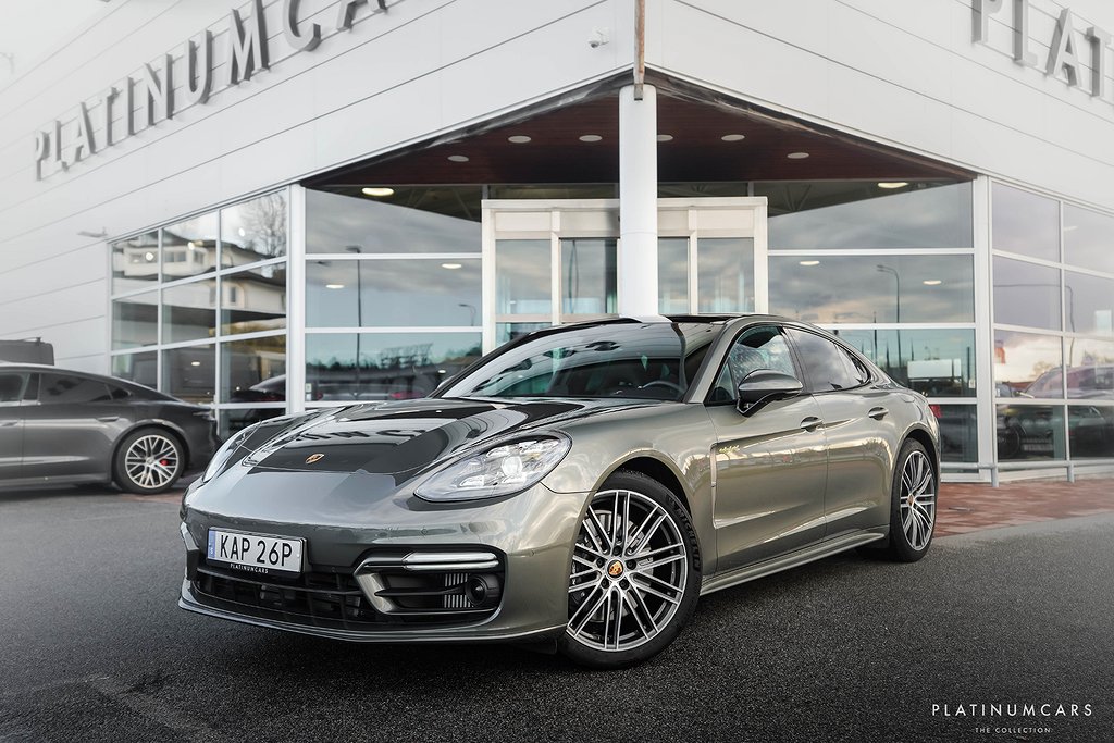 Porsche Panamera 4 E-Hybrid PDK 462hk Platinum Ed / LEASEBAR