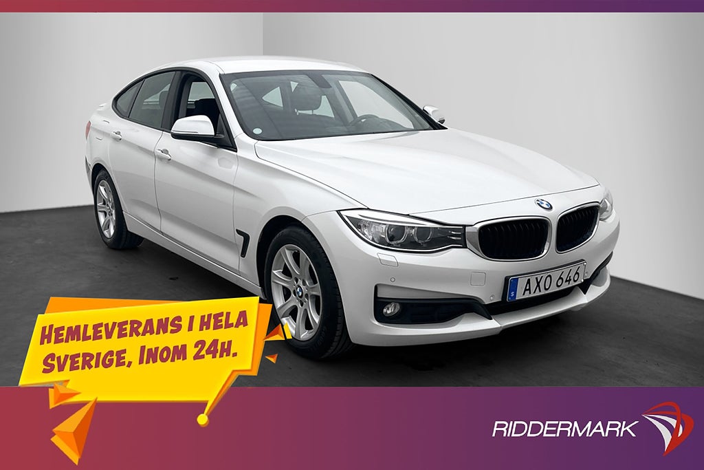 BMW 320 d xDrive Gran Turismo 184hk Drag Sensorer En-Brukare