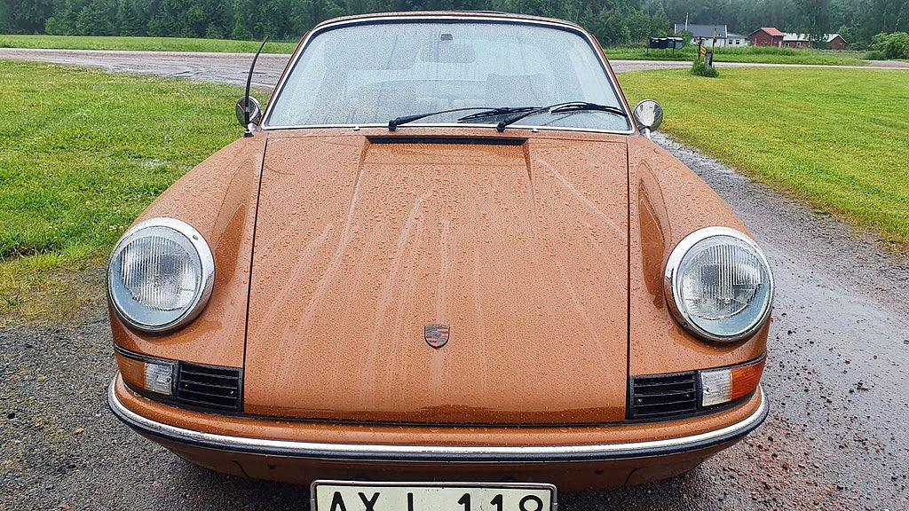 Totalt har Porsche 911 Targa rullat 5 357 mil. Foto Bilweb Auctions