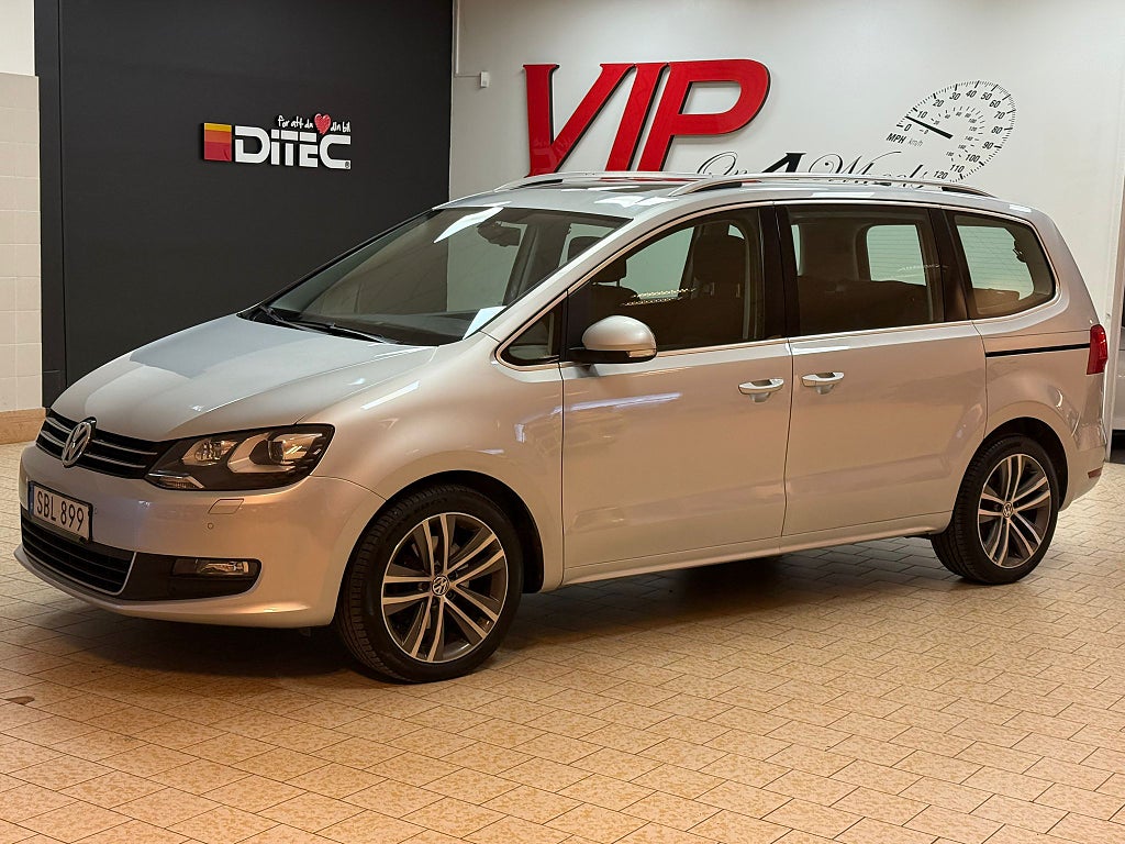 Volkswagen Sharan 2.0 TDI Masters Panorama En ägare 7-Sits