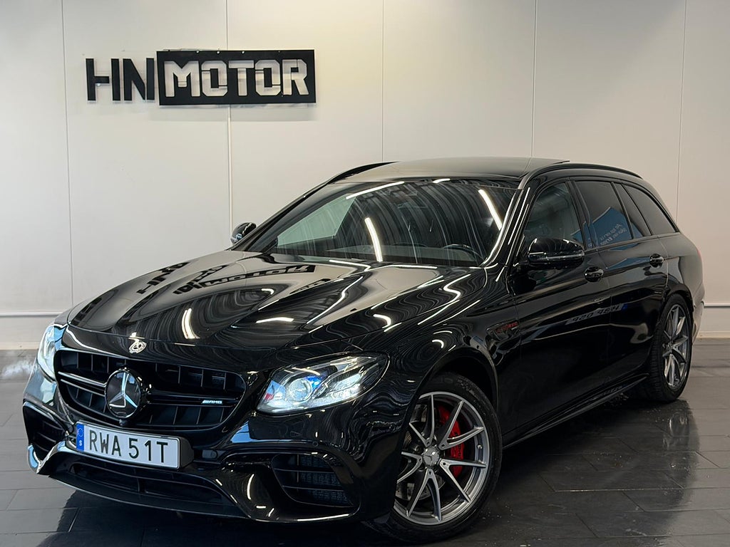 Mercedes-Benz E63 S AMG T 4MATIC+ 612Hk |PANO|BURMESTER|360|BLIS|ARC|ARMYTRIX 3