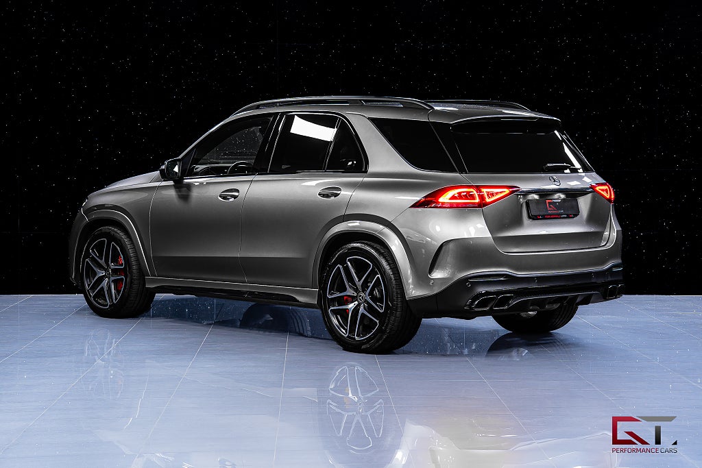 Mercedes-Benz GLE63 S AMG Pano Drag Värmare ACC 21" Bur Luftfjädring Matrix