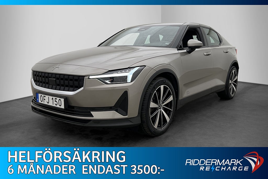 Polestar 2 Long Range Single Motor Värmare Drag Kamera MOMS