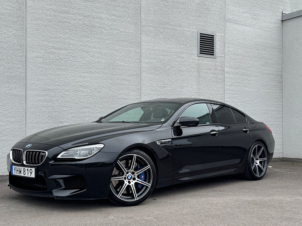 BMW M6 DCT COMPETION 600hk LÅGMIL Gran Coupe Euro 6