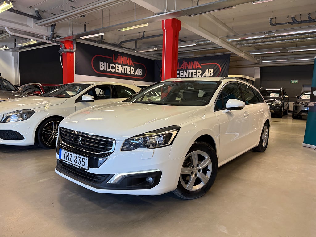 Peugeot 508 SW 1.6 BlueHDi Drag PDC M-värmare Kamrem bytt
