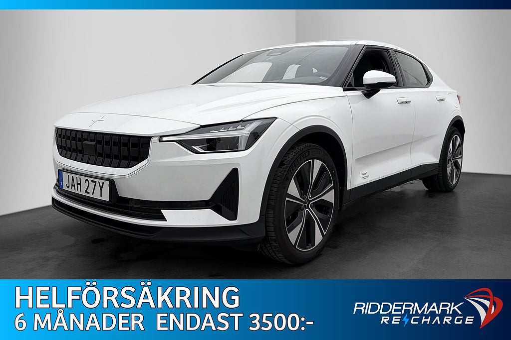 Polestar 2 Long Range Dual Motor Plus Pano Värmare H/K Drag