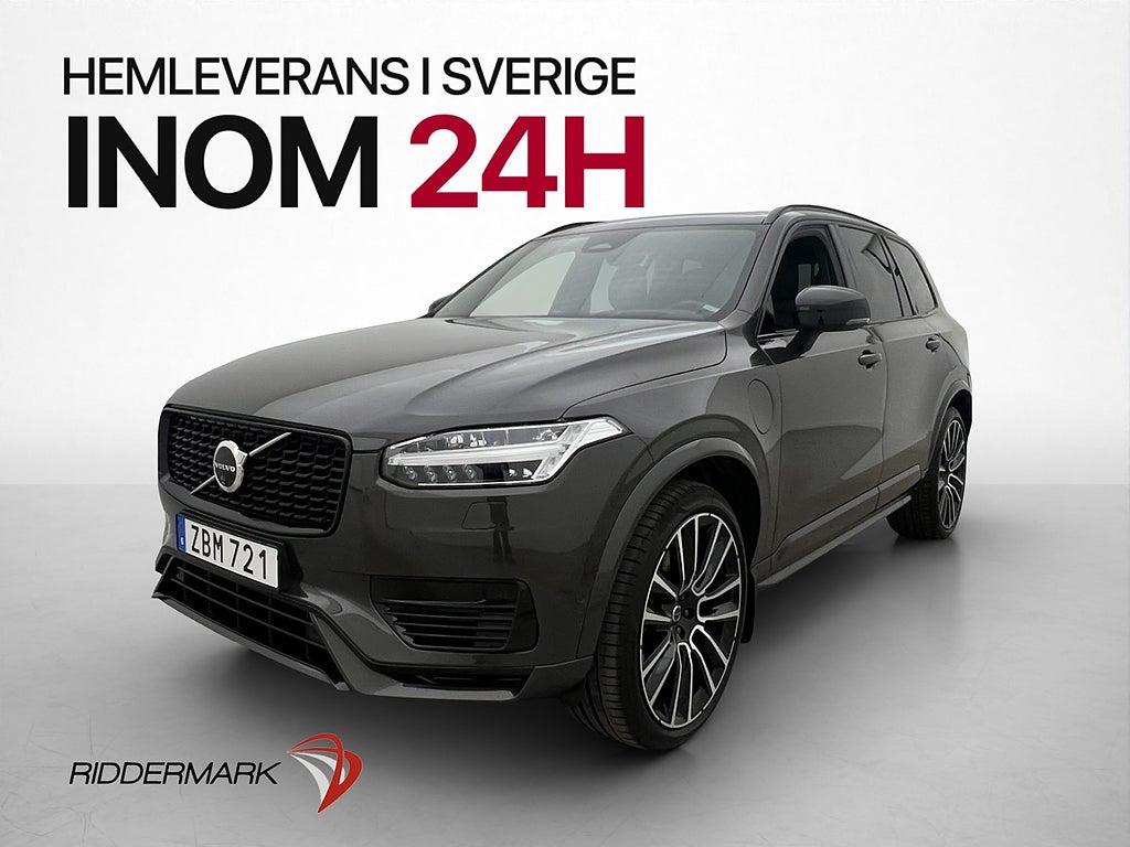 Volvo XC90 T8 AWD Ultra Dark Edition Pano B&W 7-Sits Luftfjä