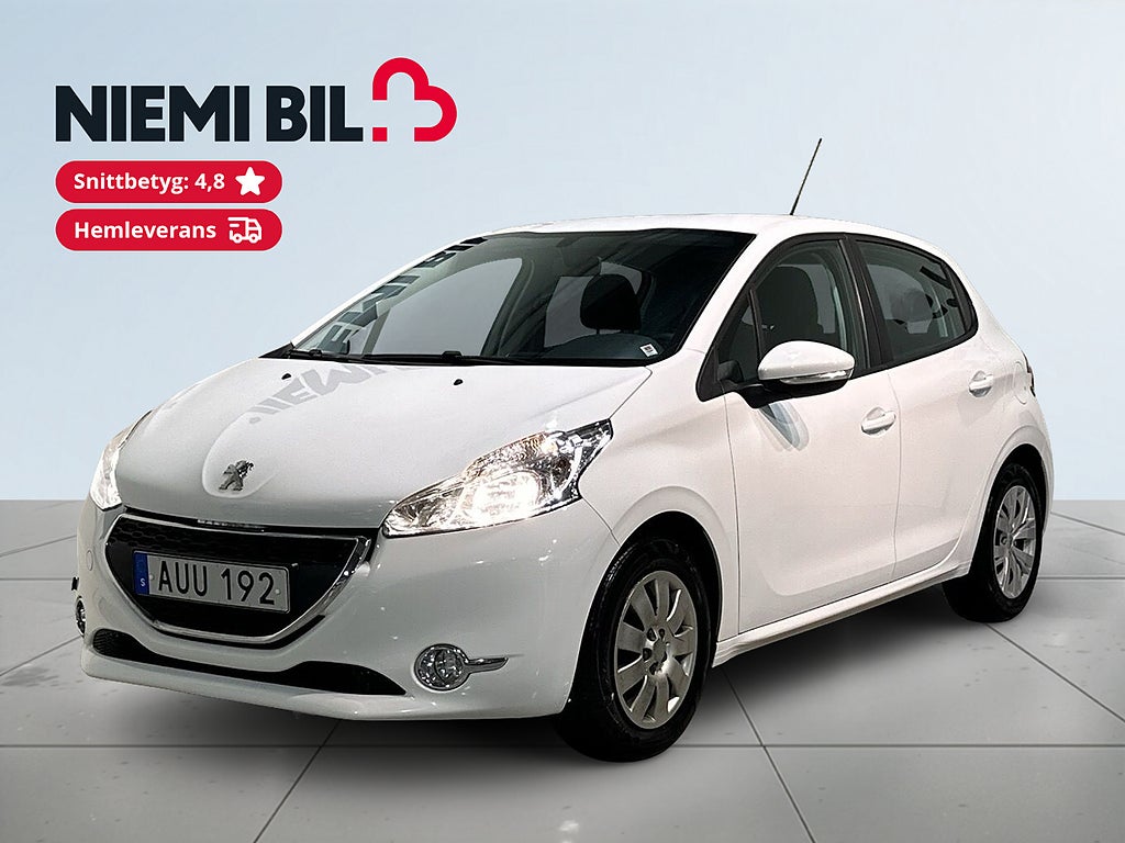 Peugeot 208 5-dörrar 1.2 VTi Drag Kamrem Bytt Motorvärmare SoV