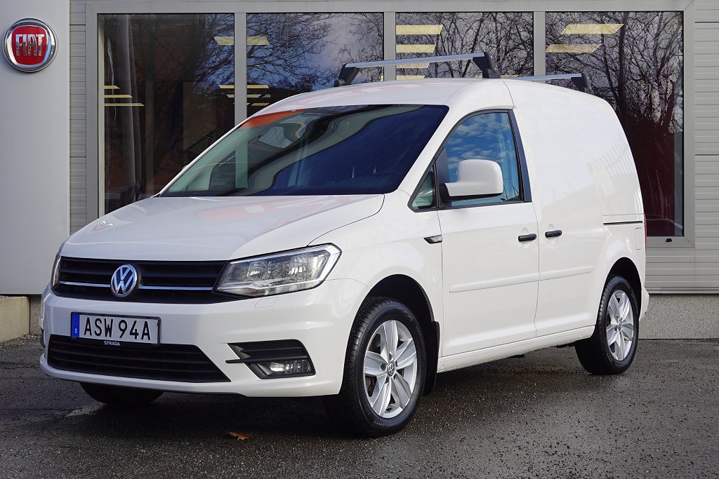 Volkswagen Caddy 1.4 TSI 131HK | DRAG | VÄRMARE | DUBBLA SKJUT