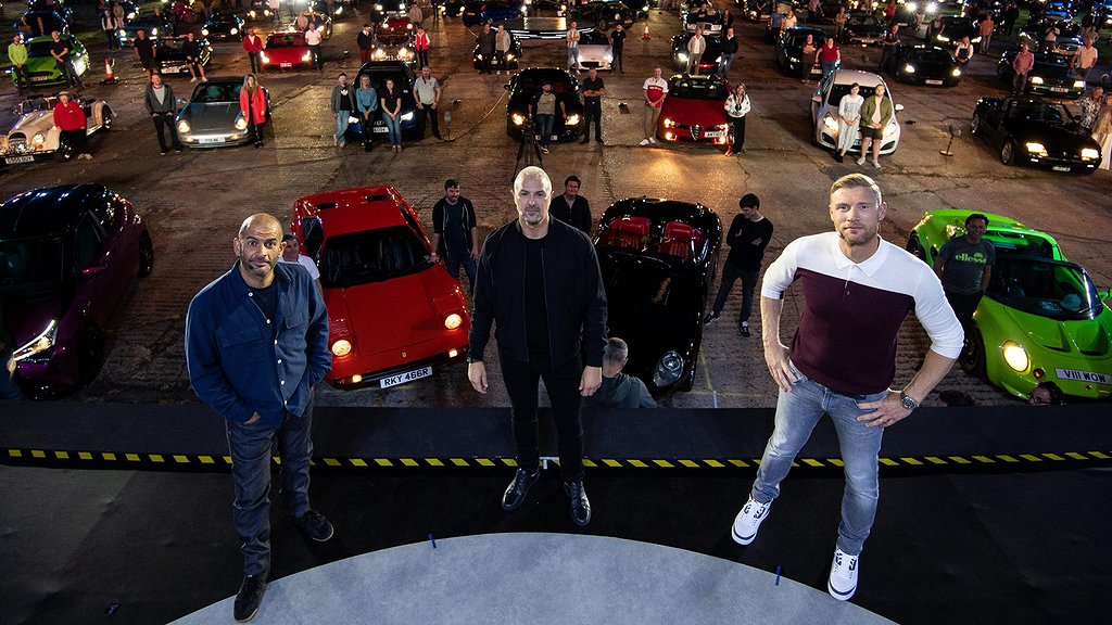 Chris Harris, Paddy McGuinness och Andrew "Freddie" Flintoff leder brittiska Top Gear.