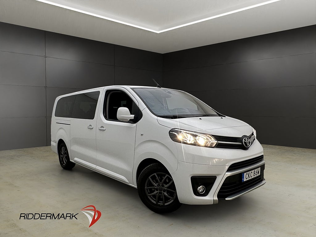Toyota proace-verso Extra Lång Värm PDC CARPLAY 9-Sits Moms