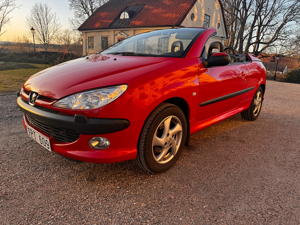 Peugeot 206 CC 1.6 Kamrem bytt, endast 6700 mil