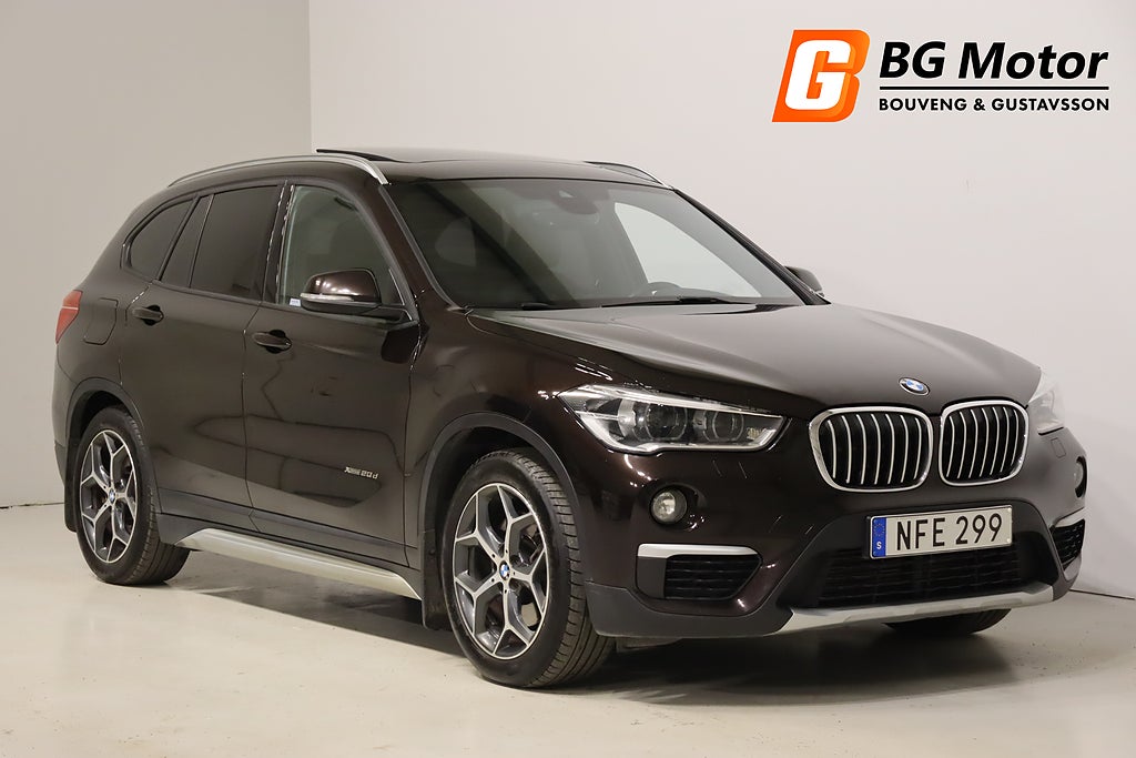 BMW X1 xDrive20d 190HK xLine Drag/Pano/Skinn/H&K/1,99% Ränta