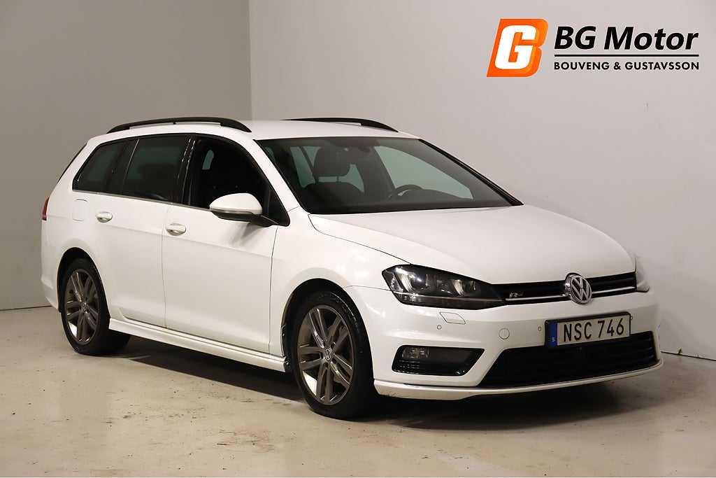 Volkswagen Golf Sportscombi 2.0 TDI 150HK 4M R-Line Drag/Värm 1,99% Ränta