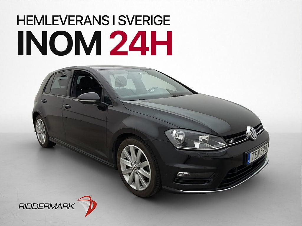 Volkswagen Golf 1.4 TSI 150hk R-line Drag Kamera Carplay