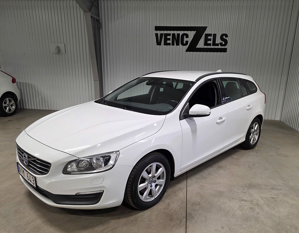 Volvo V60 D3 Dragkrok Värmare Låg årsskatt Nybytt kamrem