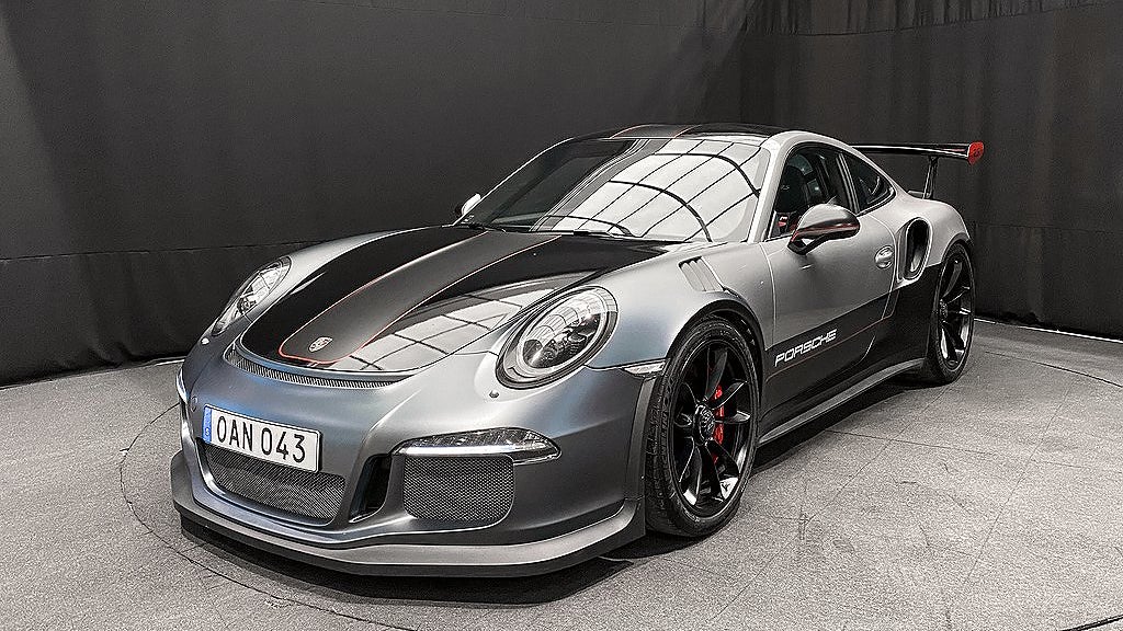 Porsche 911 991 har en sexliters boxermotor på 500 hästkrafter. 