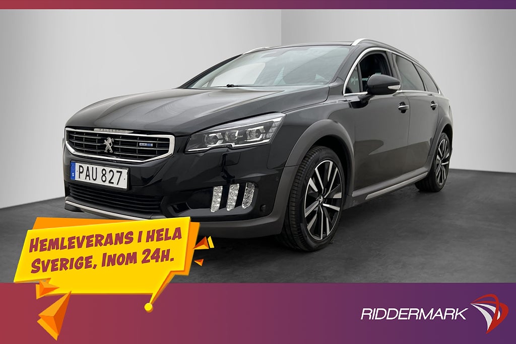 Peugeot 508 SW 2.0 181hk HUD Kamera Värmare Navi Dragkrok