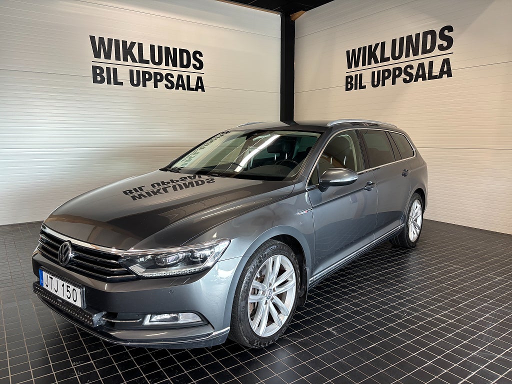 Volkswagen Passat Sportscombi 2.0 TDI 4M GTS Skinn B-k Webasto Drag