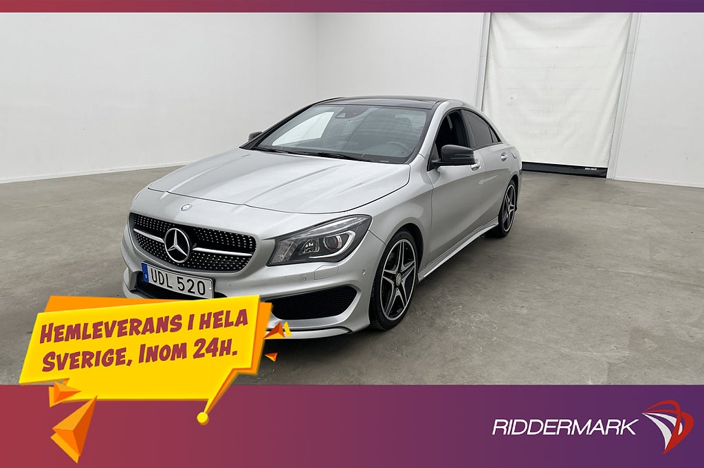 Mercedes-Benz CLA 220 d AMG Panorama Kamera Skinn/Alcantara