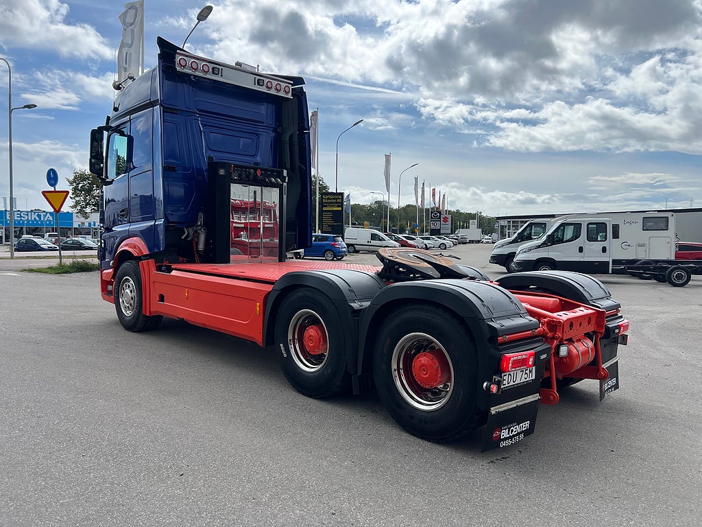 Mercedes-Benz Actros 3353 LS 6x4 Dragbil, Hydraulik, Euro 6