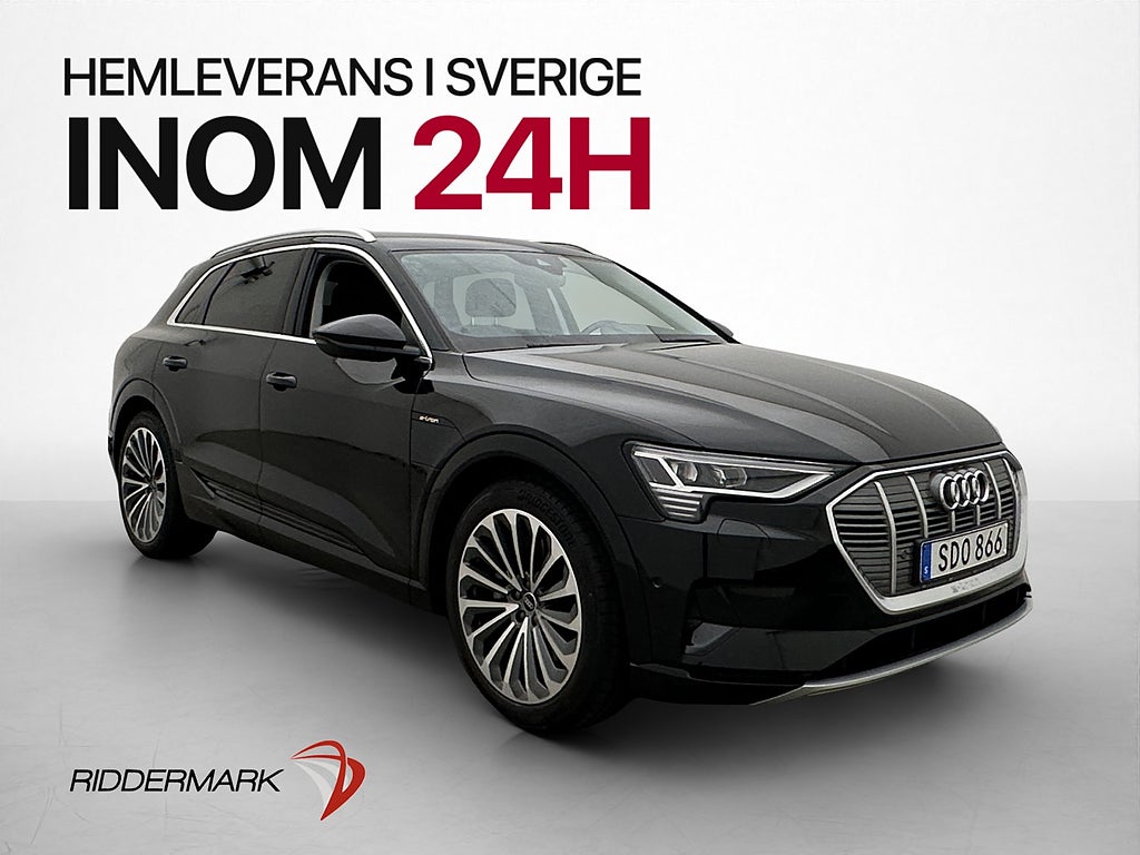Audi E-Tron 55 Quattro 408hk Proline Drag Navi Skinn Värmare