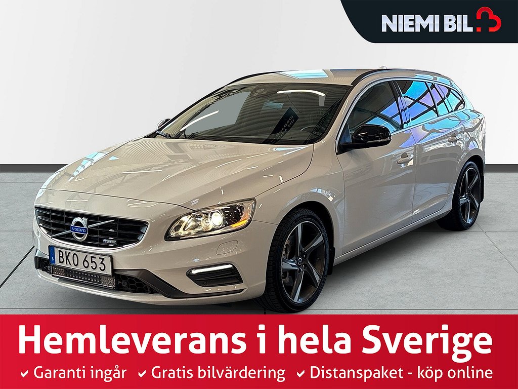 Volvo V60 D4 AWD Momentum R-Design S&V-däck/Navi/Dvärm/Drag