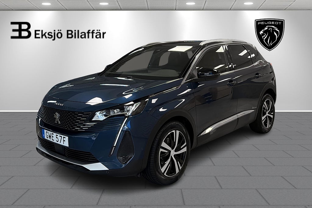 Peugeot 3008 GT PureTech 130hk Automat /Backkamera/GPS/Apple CarPlay