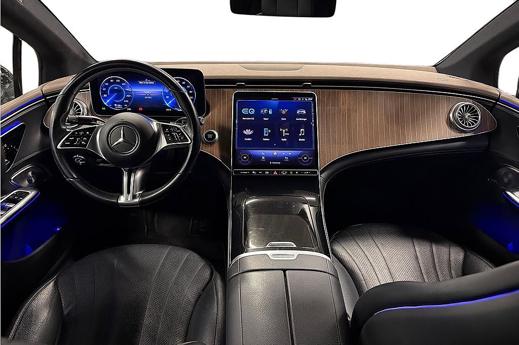 Mercedes-Benz EQE 350+ 90.6 kWh, 292hk, Burmeister, Elstolar, Läder