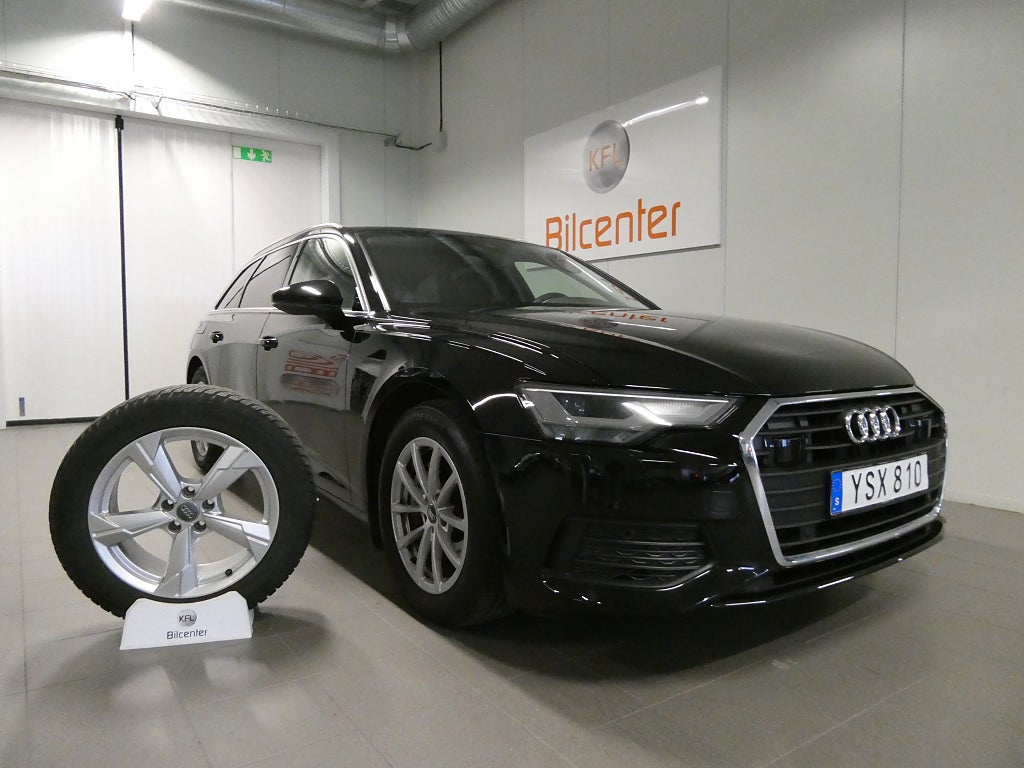 Audi A6 40 TDI 2.0 TDI Aut-Drag-Värmare-Navi-SoV
