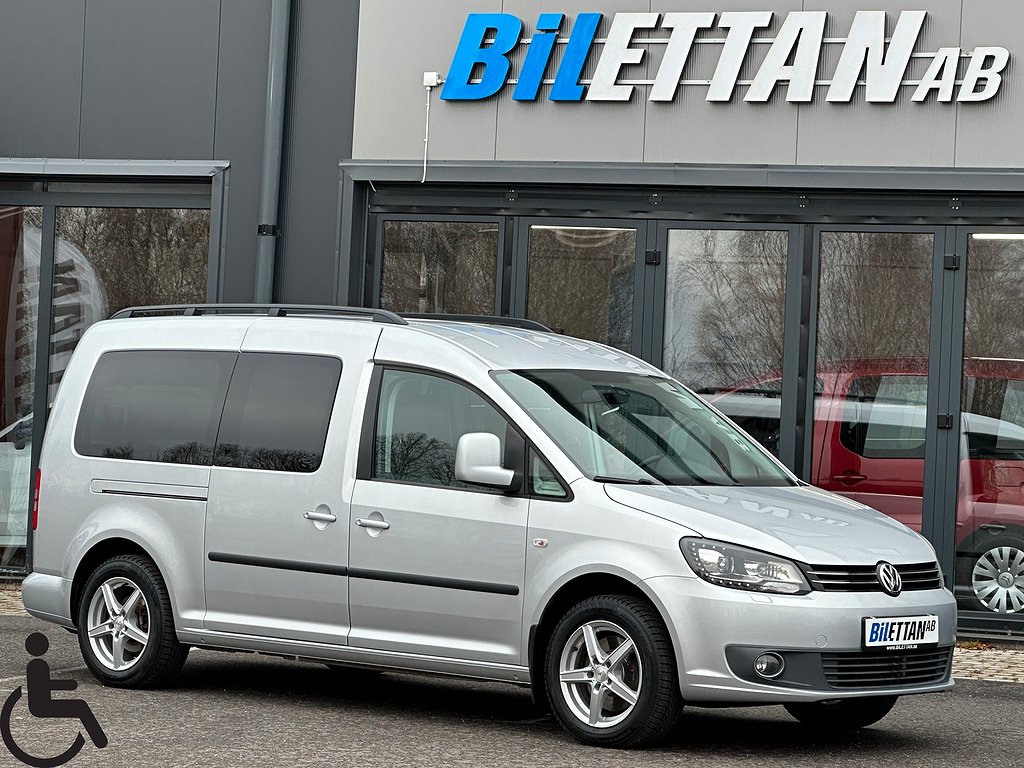 Volkswagen Caddy Maxi Kombi 2.0 TDI|Handikappanpassad|Ramp