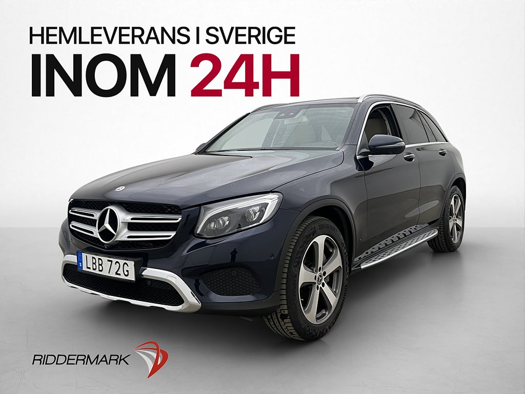 Mercedes-Benz GLC 220 d 4M 170hk Burmester Pano Luftfjädring