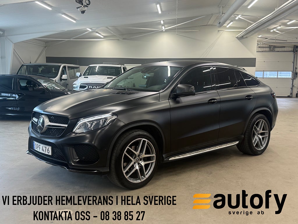 Mercedes-Benz GLE 350 d 4MATIC Coupé 9G AMG H/K DRAG NAVI KEYLESS 258HK