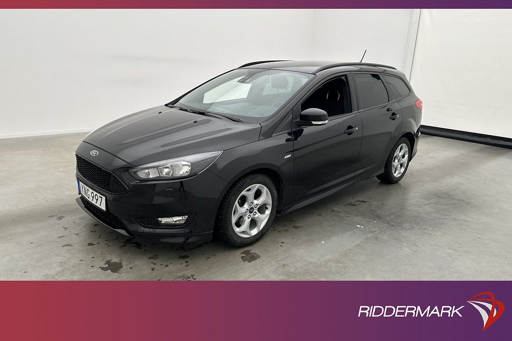 Ford Focus 1.0 EcoBoost 125hk ST-Line Värmare Kamera