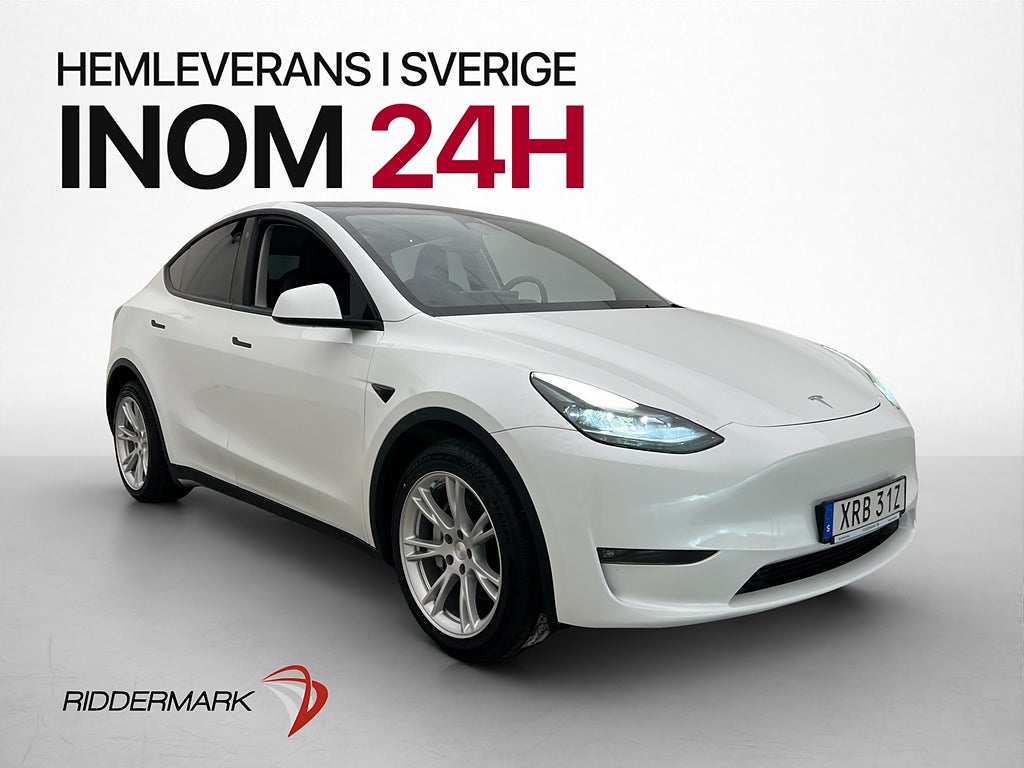 Tesla Model Y Long Range AWD Dragkrok AP Pano MOMS