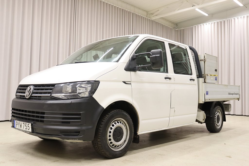 Volkswagen Transporter 4M 140HK Flak Dubbelhytt 5-Sits Moms