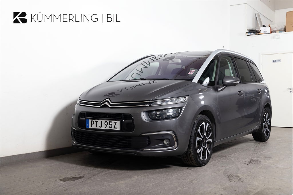 Citroën Grand C4 Picasso SpaceTourer 1.5 BlueHDi EAT / 7 Sits / Dragkrok / Massagestolar