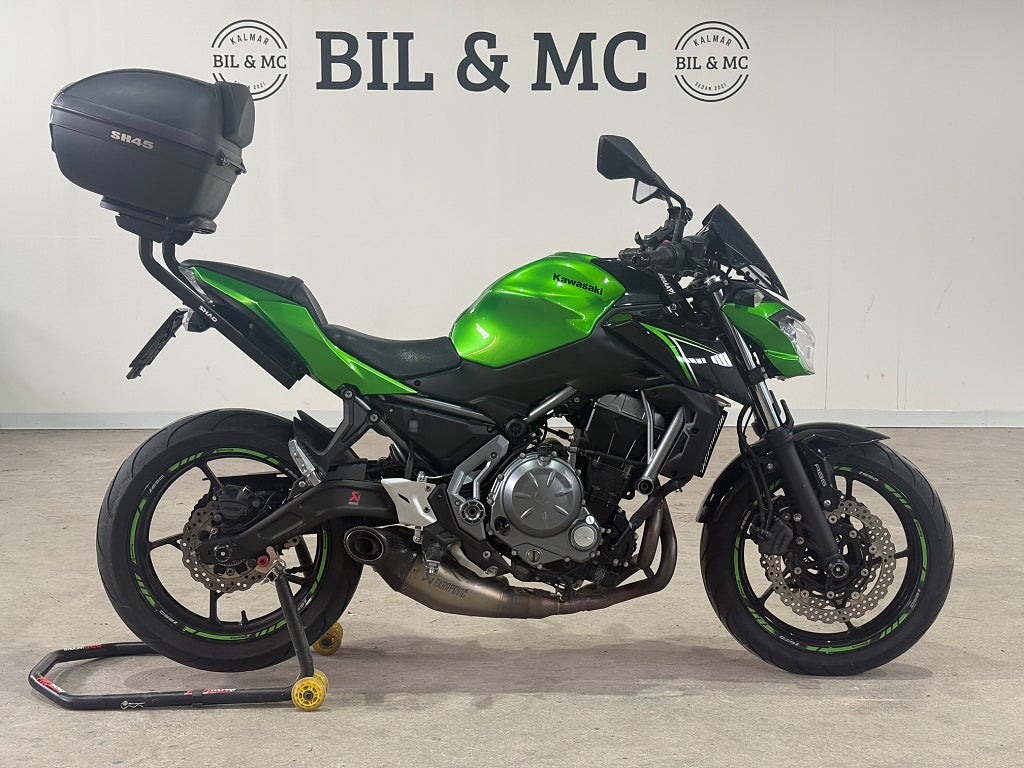 Kawasaki Ninja Z650 Akrapovic Helsystem 0kr insats räntekampanj 
